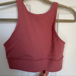 Lululemon High-Neck Longline Energy Bra Size 6